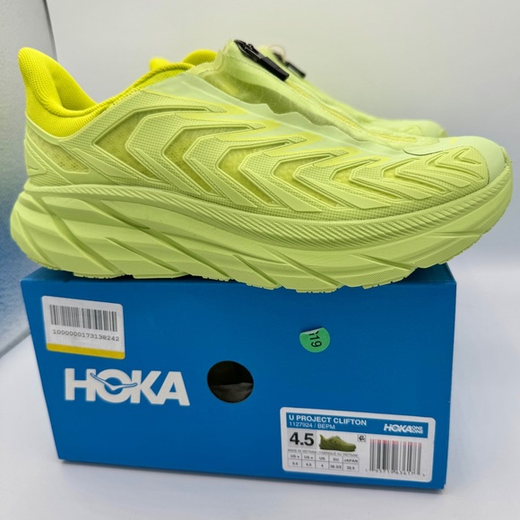 Hoka One One Other - NWT Hoka Project Clifton Butterfly Evening Primrose Unisex Sneaker Shoes BEPM
